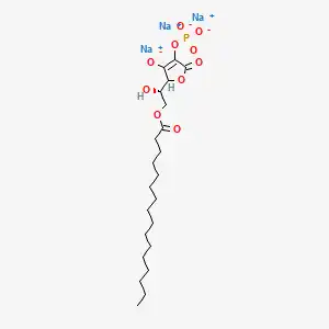 パルミチン酸アスコルビルリン酸３Ｎａの構造式